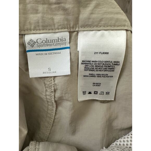 Columbia Convertible Pants Size S Omni-Shield Active Hiking Zip Women's - Picture 7 of 12